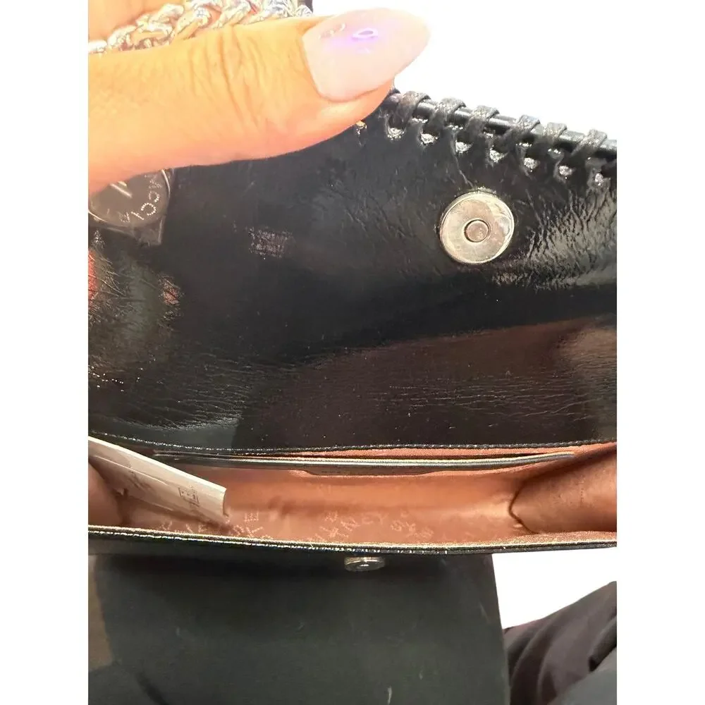 Stella McCartney Falabella Wallet on Chain*Shiny Vegan Leather $825 Retail